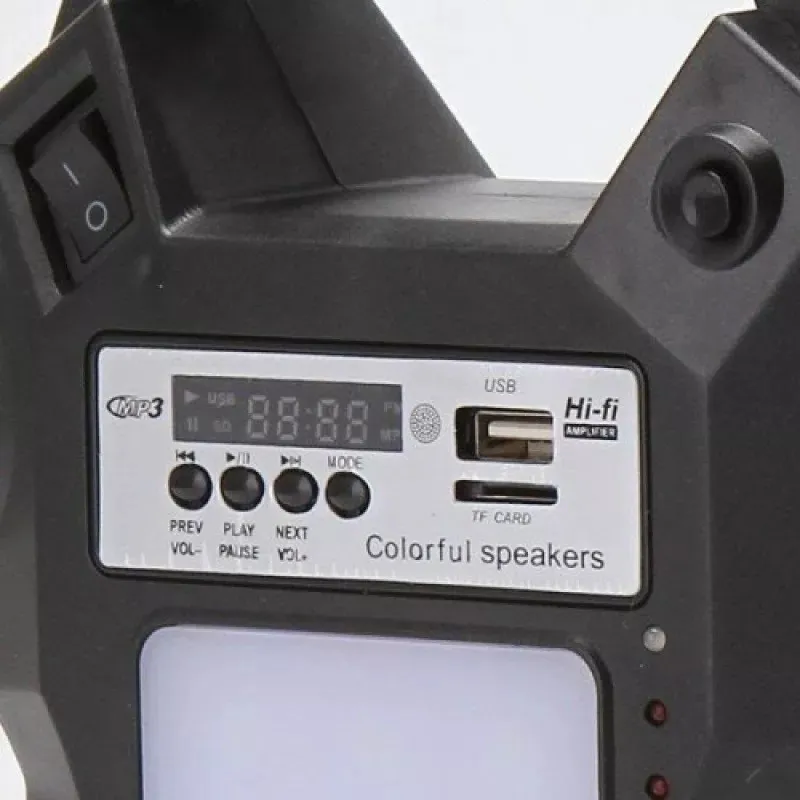 Kit solar GD-Lite 8060 dotat cu dispozitive USB cu 3 becuri LED