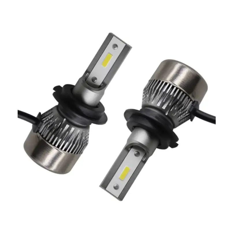 Set 2 becuri LED auto R6 H11 80w - 8000 Lumeni, 6500k red-mag.ro