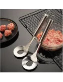 Set 2 x dispozitiv metalic pentru facut chiftelute si perisoare