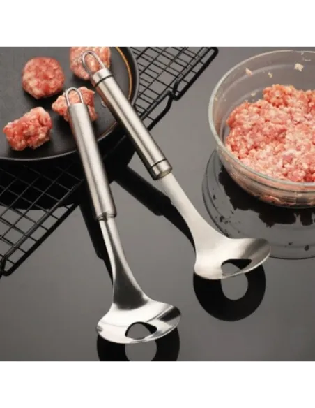 Set 2 x dispozitiv metalic pentru facut chiftelute si perisoare