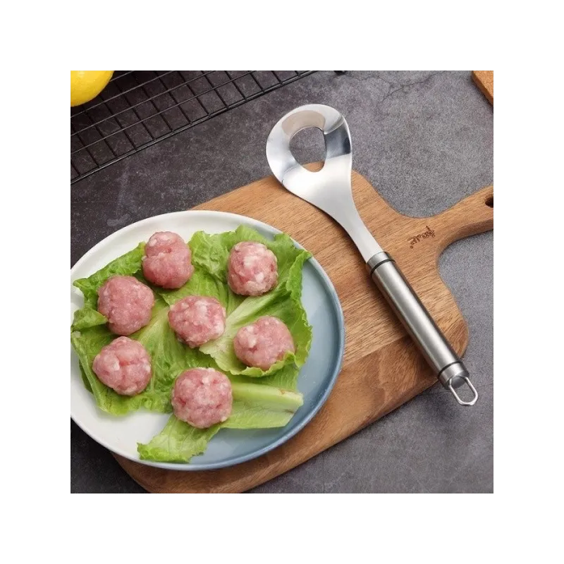 Set 2 x dispozitiv metalic pentru facut chiftelute si perisoare