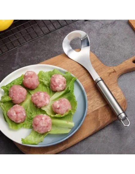 Set 2 x dispozitiv metalic pentru facut chiftelute si perisoare