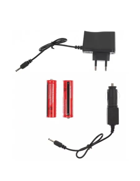 Lanterna de cap T107 LED Cree red-mag.ro