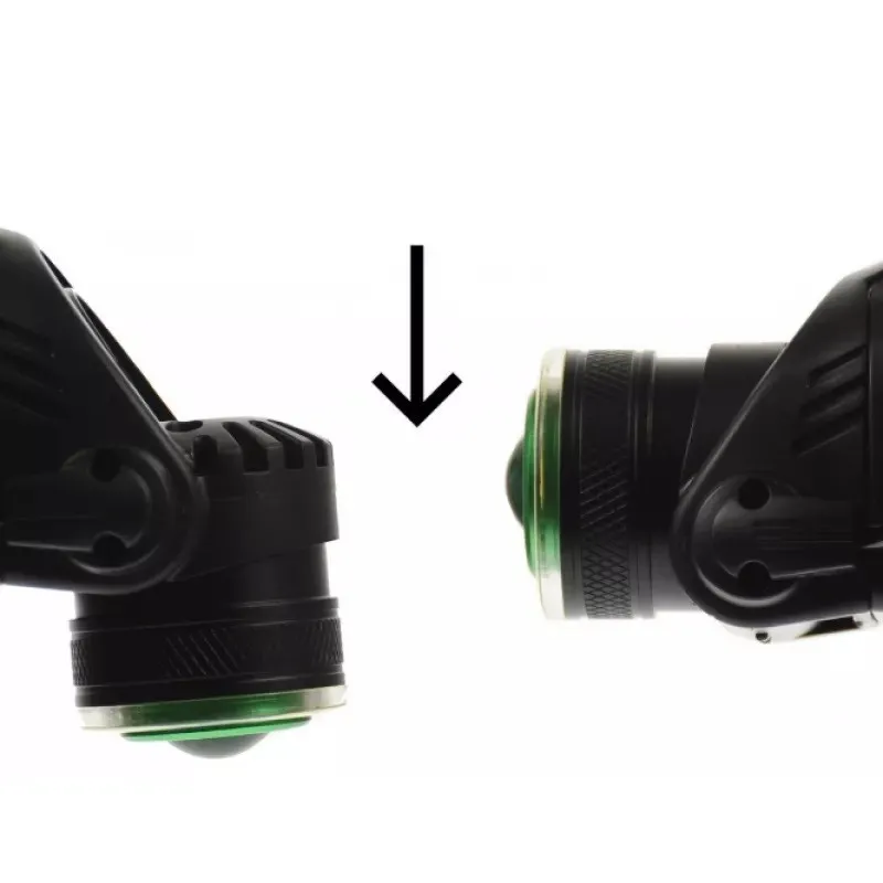 Lanterna de cap T107 LED Cree red-mag.ro