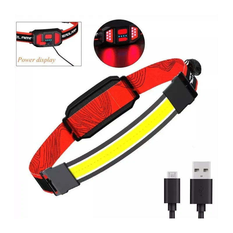 Lanterna de Cap TM-G13 40 LED COB red-mag.ro