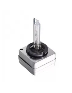 Set 2 becuri Xenon D3S White auto pentru far, suport plastic 2