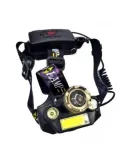 Lanterna de CAP cu zoom T44, LED Q5, COB, T6 red-mag.ro