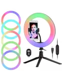 Lampa Ring Light Circulara Led RGB 18" red-mag.ro