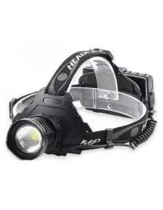 Lanternă LED de cap cu Zoom, P70 red-mag.ro