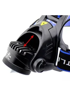 Lanterna de cap V9 LED CREE T6 Ajustabila red-mag.ro 2