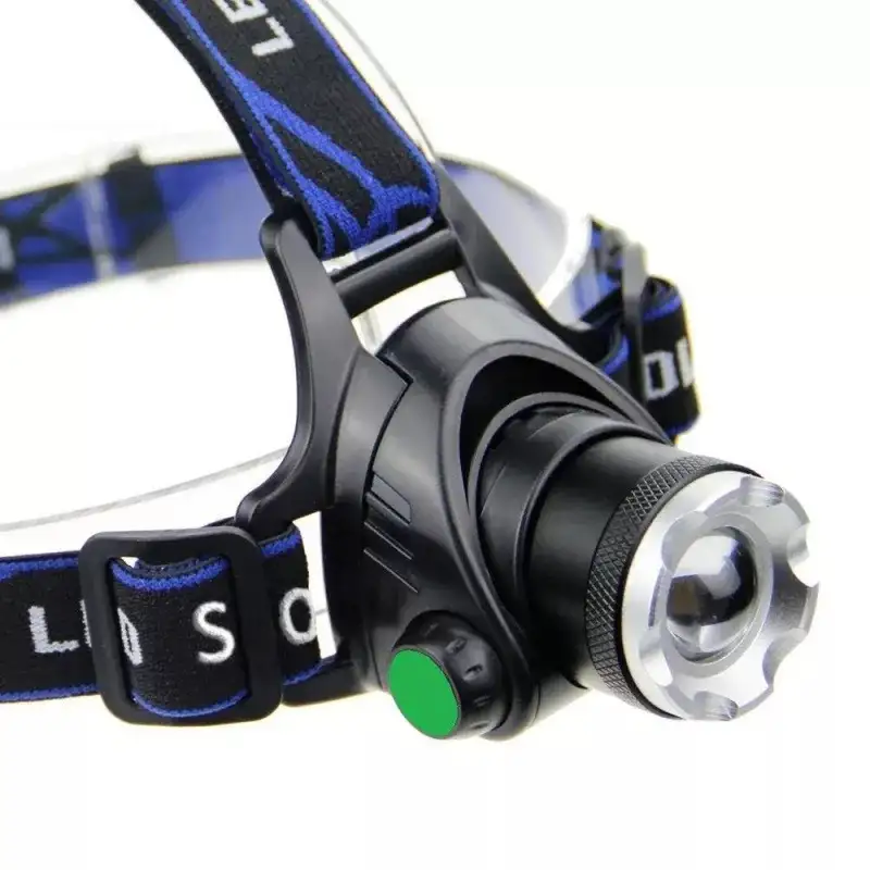 Lanterna de cap V9 LED CREE T6 Ajustabila red-mag.ro