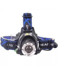 Lanterna de cap V9 LED CREE T6 Ajustabila red-mag.ro