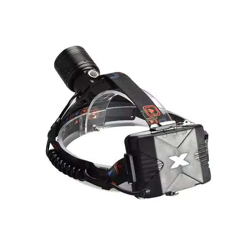 Lanterna de CAP W634 MARE cu LED XHP50 PUTERNIC red-mag.ro