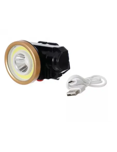 Lanterna de Cap AS-0513 Transparent 1200 mAh red-mag.ro