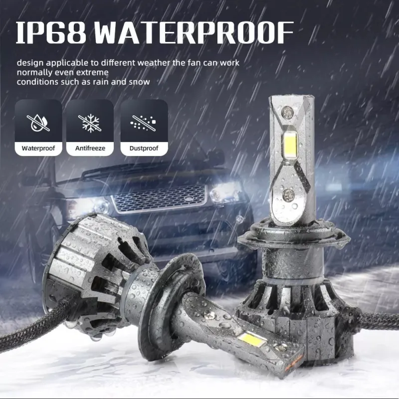 Set 2 Lampi H7 LED V20 30000 Canbus, Alb rece red-mag.ro