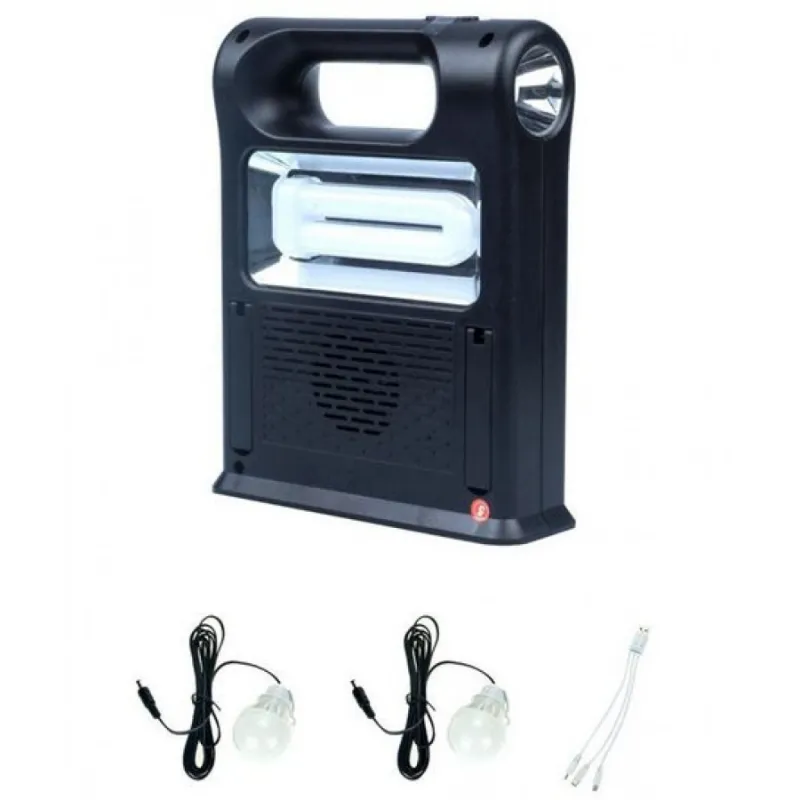 Kit lanterna cu panou solar CCLAMP CL-22 red-mag.ro