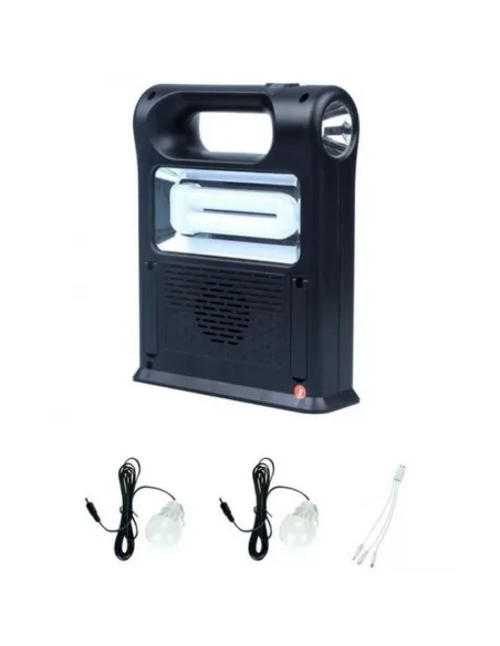 Kit lanterna cu panou solar CCLAMP CL-22 red-mag.ro