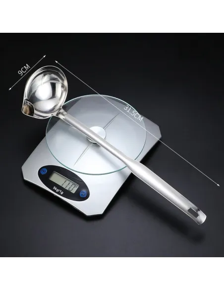 Polonic cu cioc de scurgere, otel inoxidabil red-mag.ro