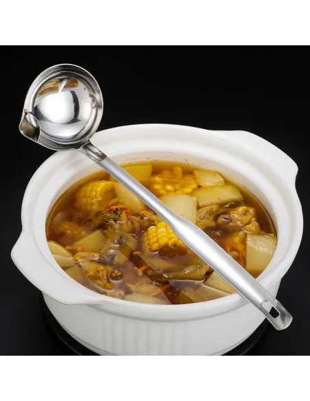 Polonic cu cioc de scurgere, otel inoxidabil red-mag.ro