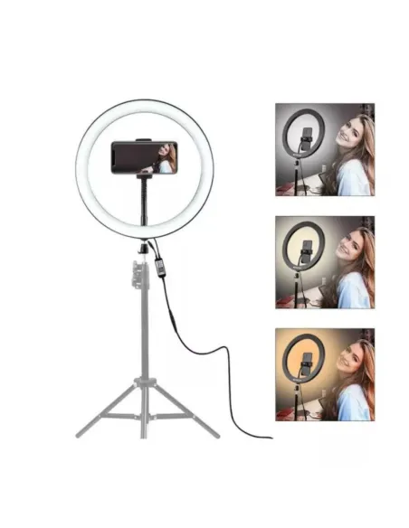 Lampa Ring Light LED 14 inch pentru selfie-uri red-mag.ro