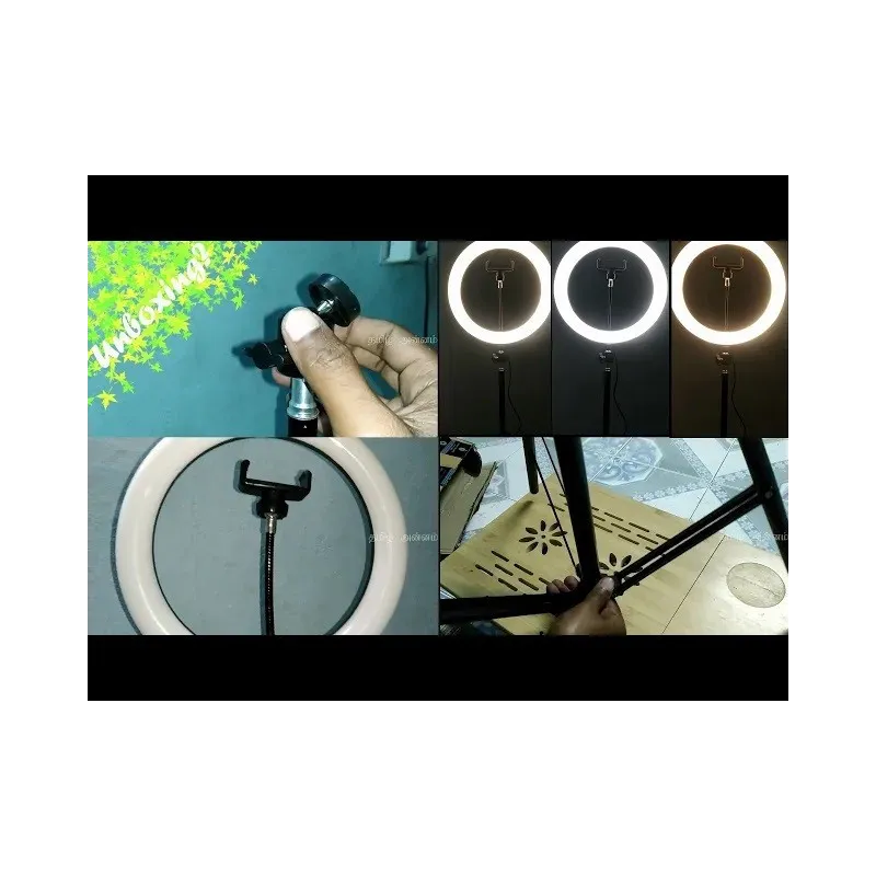 Lampa Ring Light LED 14 inch pentru selfie-uri red-mag.ro