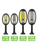 Lampa Solara HB-8188A cu Senzor 96LED COB red-mag.ro