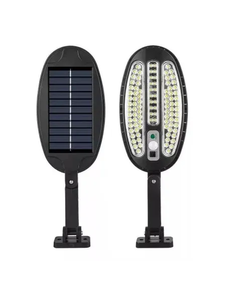 Lampa Solara HB-8288B OVALA 100 LED SMD red-mag.ro