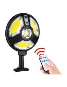 Lampa Solara Rotunda 150LED 1288A COB 3 Moduri Iluminare +