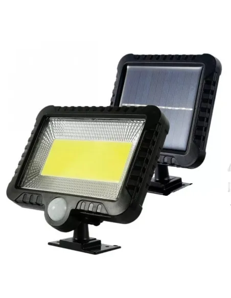 Proiector SOLAR 10W 100LED COB Senzor de lumina si miscare