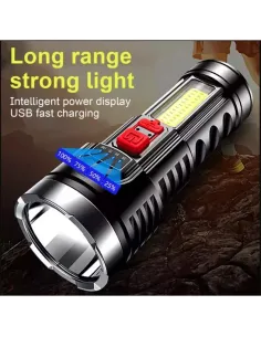 Lanterna de Mana 10W 5865, 4 Moduri de Lumina red-mag.ro 2