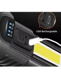 Lanterna de Mana 10W 5865, 4 Moduri de Lumina red-mag.ro