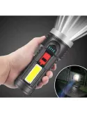 Lanterna de Mana 10W 5865, 4 Moduri de Lumina red-mag.ro