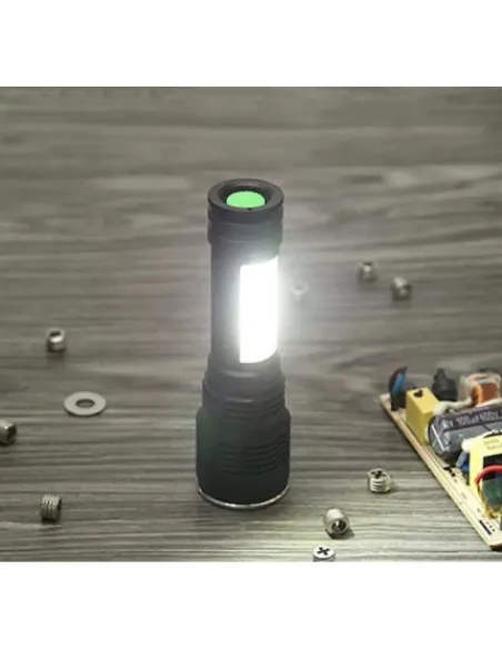 Lanterna de Mana BL-1003-T6 Led/COB Reincarcabila red-mag.ro
