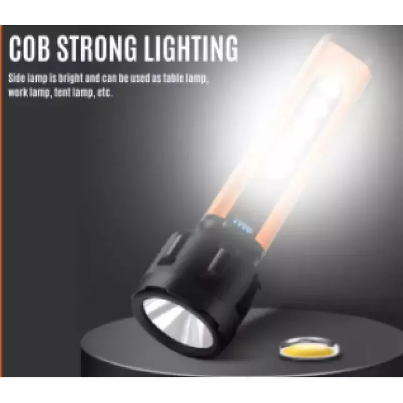 Lanterna de mana CB-C67 incarcare prin USB 5W red-mag.ro