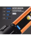 Lanterna de mana CB-C67 incarcare prin USB 5W red-mag.ro