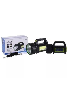 Lanterna de Mana HEL T95 cu Incarcare Solara 10W LED COB