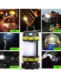 Lanterna de mana HC-260 Multifunctionala Led T6 30W 40SMD Alb