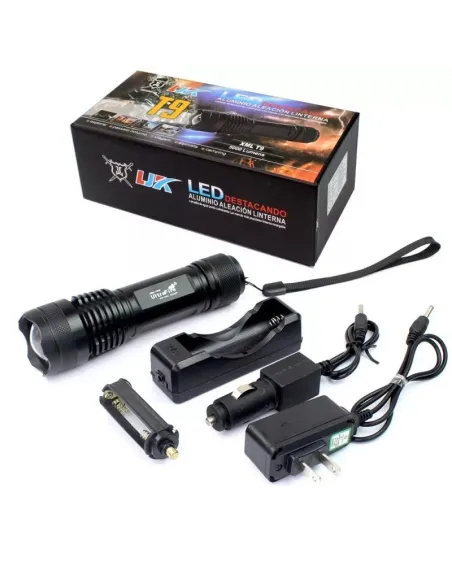 Lanterna de Mana Led XML-T9 JX8893 red-mag.ro