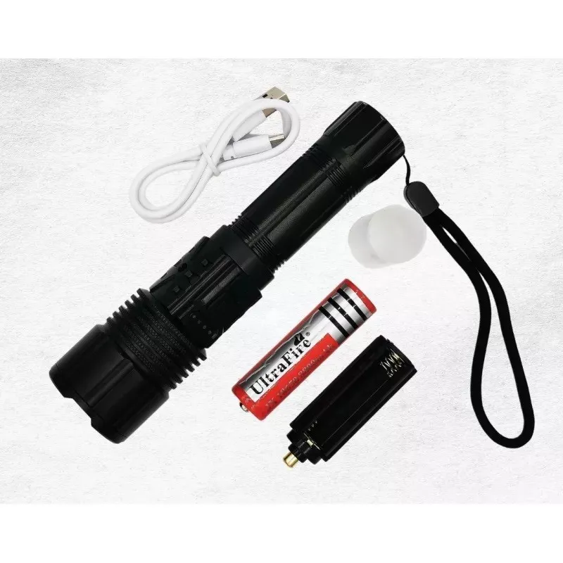 Lanterna de Mana Led XML-T9 JX8893 red-mag.ro