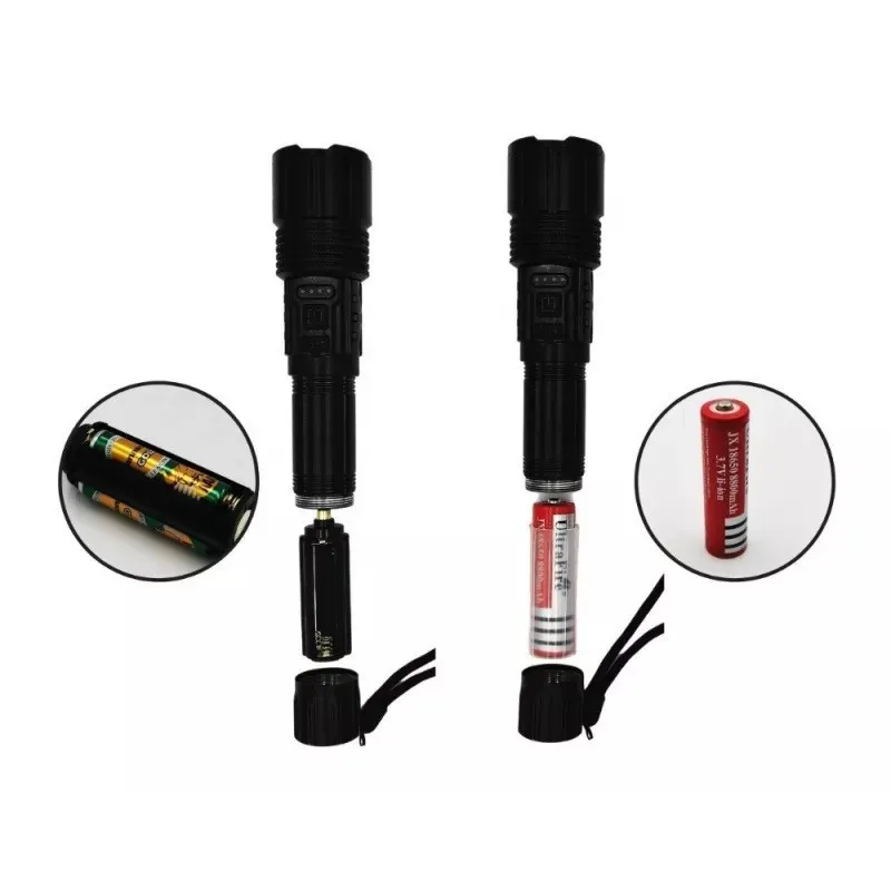 Lanterna de Mana Led XML-T9 JX8893 red-mag.ro