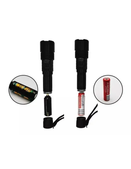Lanterna de Mana Led XML-T9 JX8893 red-mag.ro