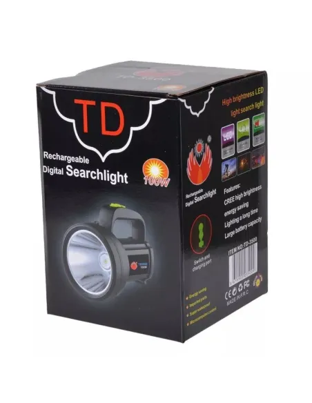 Lanterna de Mana TD-3500 cu Acumulator red-mag.ro