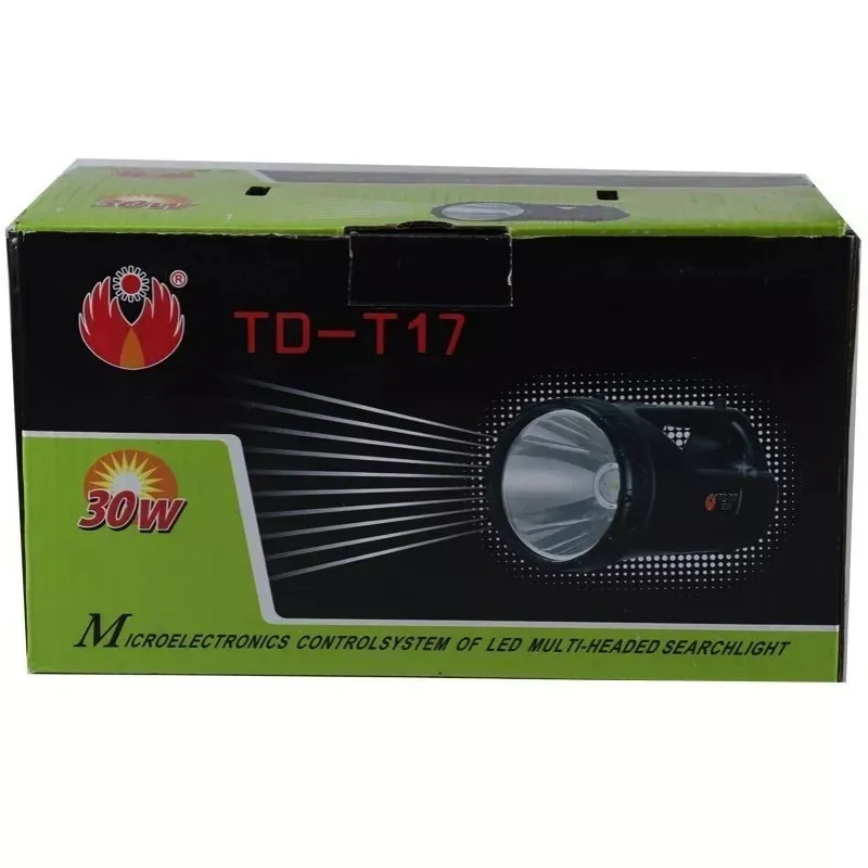Lanterna de Mana TD-T17 30W, 4 Moduri Iluminare red-mag.ro