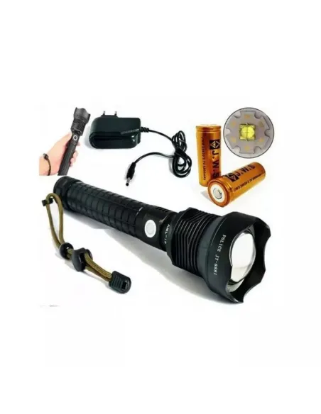 Lanterna JY-8881 XML-T9 3000 Lumeni red-mag.ro