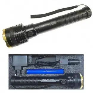 Lanterna led BL-2602 LEDT6 cu acumulator 18650 red-mag.ro 2