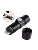 Lanternă LED cu Zoom și USB, ST-515 red-mag.ro
