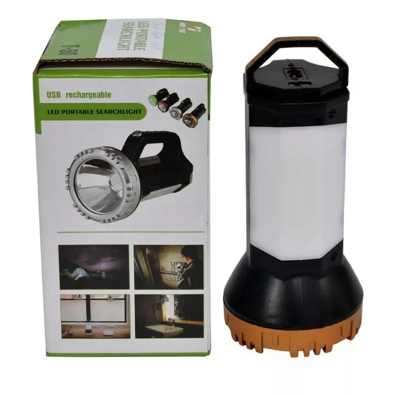 Lanterna LED Portabila cu Incarcare T-50 red-mag.ro