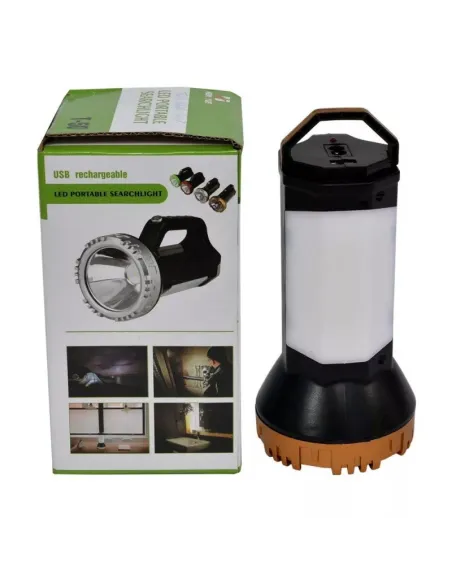 Lanterna LED Portabila cu Incarcare T-50 red-mag.ro