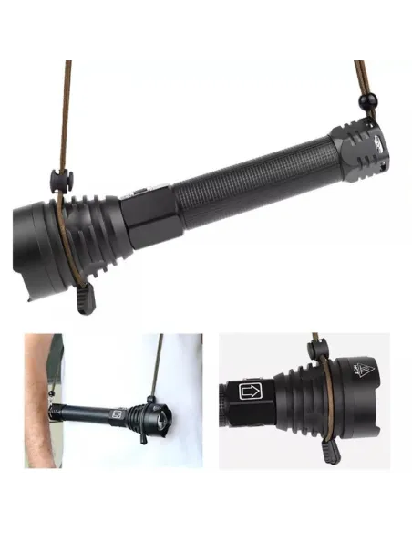 Lanterna MMC P90-2 LED CREE 6000 lm Profesional Waterproof