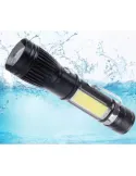 Lanterna Reincarcabila WJ-545 T6 COB red-mag.ro